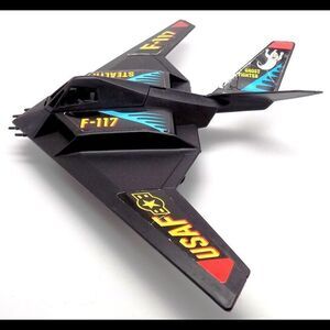 Vintage Stealth jet fighter Tim Mee Toy F117